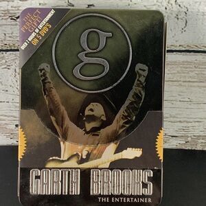 Garth Brooks The Entertainer [2018 DVD Set Over 7 Hours on 5 DVDs] Collector Tin